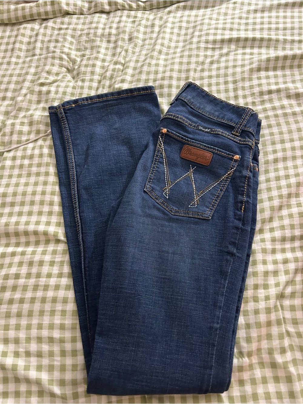 Wrangler Women's Indigo Blue Bootcut Jeans